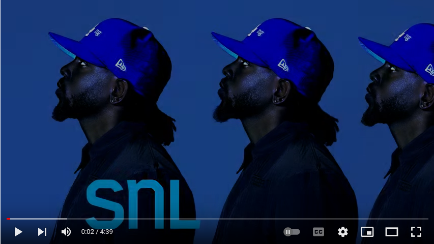 Kendrick Lamar’s Incredible Performance on SNL